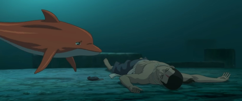 Sad dolphin, dead boy. It’s all downhill from here.